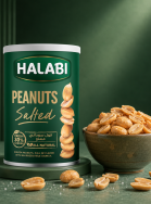 Salted Peanuts Can