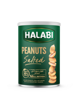 Salted Peanuts Can